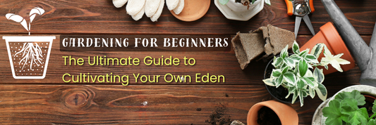 Gardening for Beginners: The Ultimate Guide to Cultivating Your Own Eden