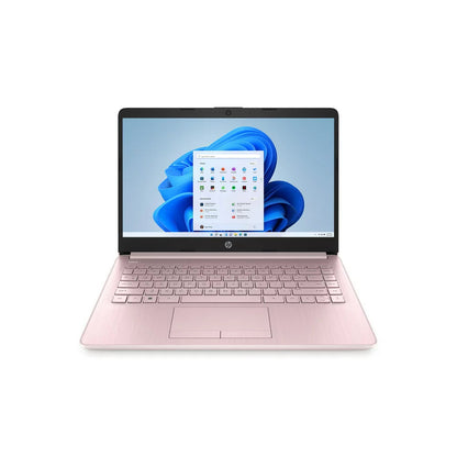 HP Stream 14" Laptop, Intel Celeron N4020 Processor, 4GB RAM, 64GB eMMC, Pink, Windows 11 (S mode) with Office 365 1-yr, 14-cf2112wm
