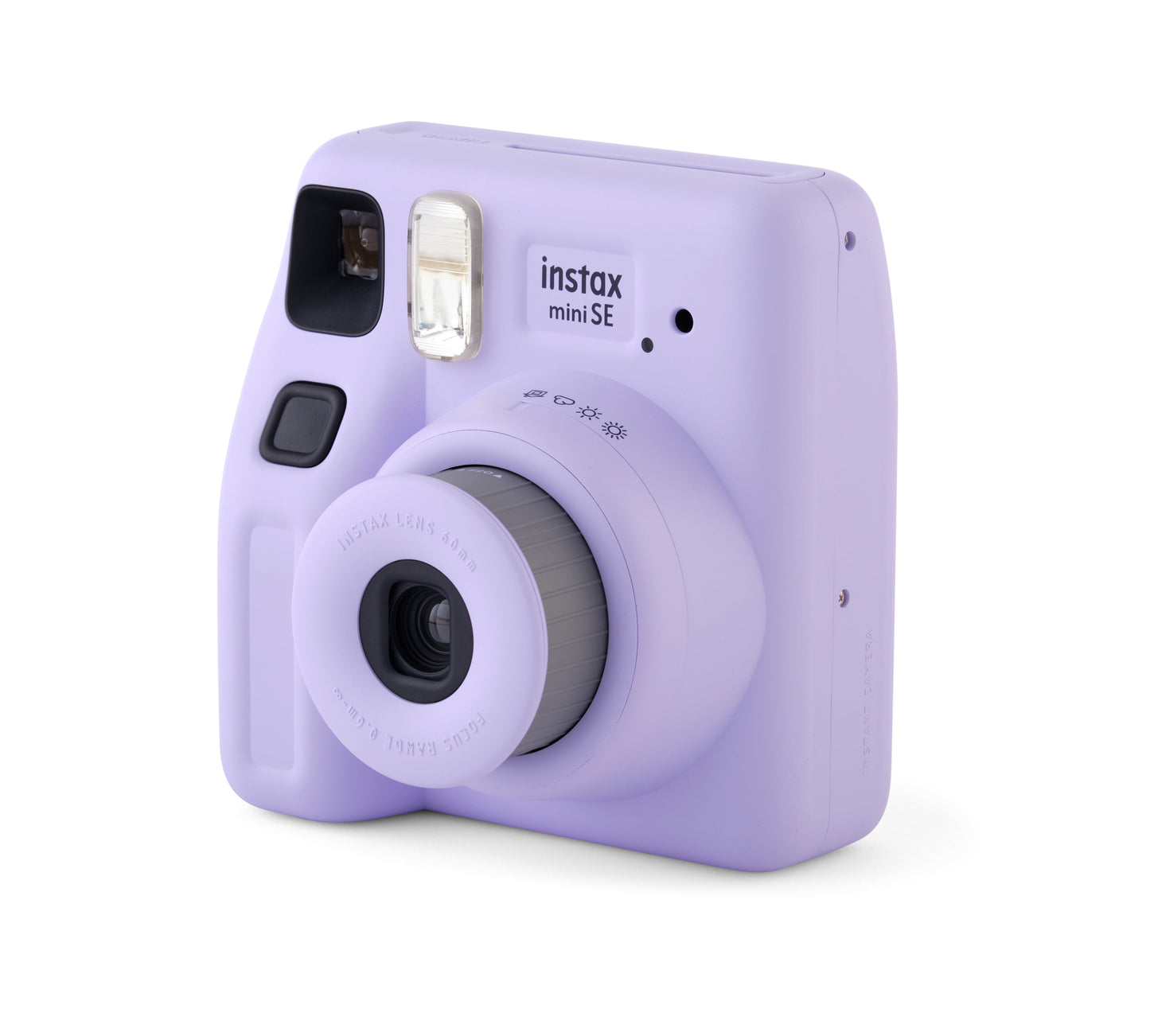 Fujifilm instax Mini SE Instant Camera with Bonus 10 pack Mini Film, Lavender