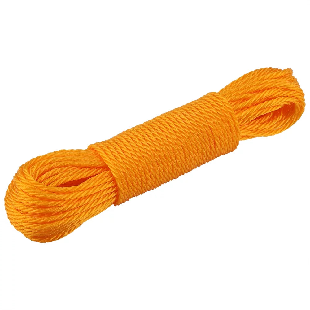 ANGGREK 20m Nylon Rope Lines Cord Clothesline Garden Camping Outdoors,20m Nylon Rope,Nylon Lines