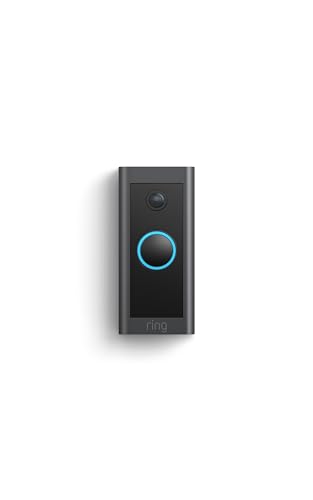 Ring Video Doorbell Wired, Home or business security, Two-Way Talk, advanced motion detection, HD camera and real-time alerts to monitor your front door (wiring required)