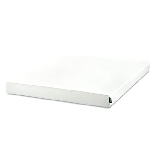 Zinus 6 Inch Full Green Tea Memory Foam Mattress [New Version], Fiberglass Free, Medium Firm Feel, Zoned Pressure Relief, Certified Safe Foams & Fabric, Mattress in A Box