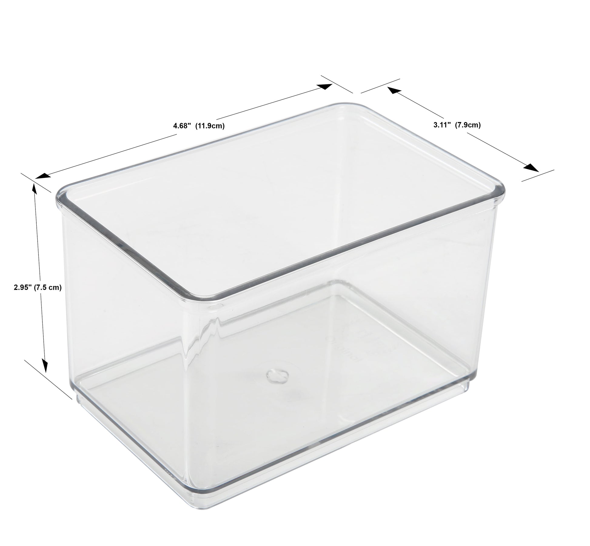 The Home Edit 4-Piece Office Desktop Edit Clear Plastic Storage System