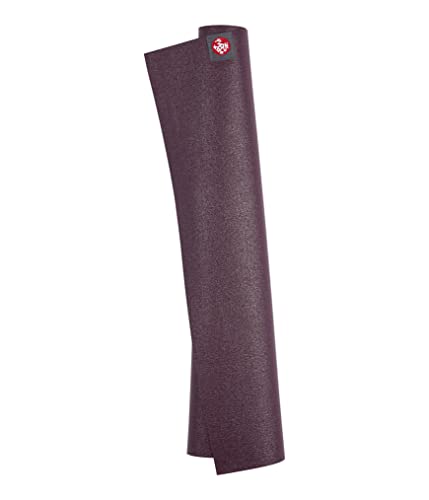 Manduka eKO Superlite Yoga Mat for Travel - Lightweight, Easy to Roll and Fold, Durable, Non Slip Grip, 1.5mm Thick, 71 Inch, Acai Purple, 71" x 24"