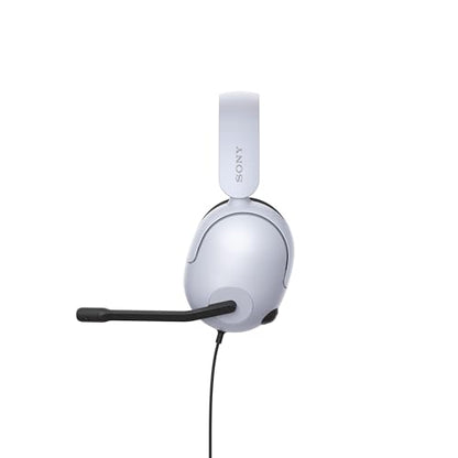 Sony INZONE H3 Wired Gaming Headphones With Mic, PS5 Headphones, Over-Ear, Personalized 360 Spatial Sound, Discord Certified MDR-G300 (White)