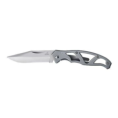 Gerber Paraframe Mini Pocket Knife - 2.2 Inch Plain Edge Stainless Steel Folding Knife for EDC Gear and Equipment