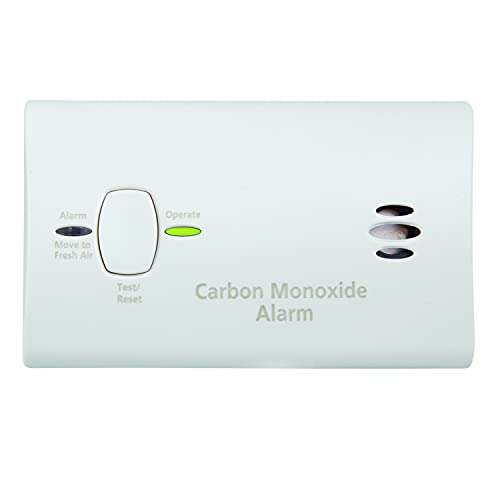 Kidde Carbon Monoxide Detector, Battery Powered CO Alarm with LEDs, Test-Reset Button, Low Battery Indicator, Portable