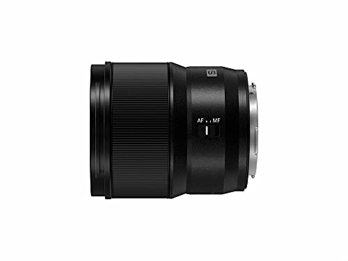 Panasonic LUMIX S Series Camera Lens, 50mm F1.8 L-Mount Interchangeable Lens for Mirrorless Full Frame Digital Cameras, S-S50 Black