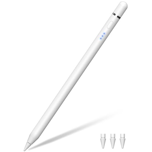 iPad Pencil for Apple iPad 2018–2026, Magnetic Charging Stylus Pen for Pencil 2nd Generation &1st Generation with Tilt Sensitivity& Palm Rejection, Pencil for iPad A16 Pro 11/12.9/13, Air, Mini