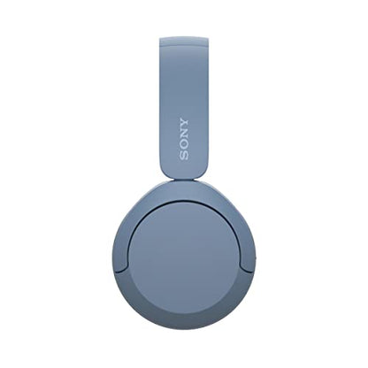 Sony WH-CH520 Wireless Headphones Bluetooth On-Ear Headset with Microphone, Blue