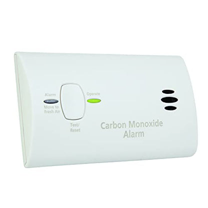 Kidde Carbon Monoxide Detector, Battery Powered CO Alarm with LEDs, Test-Reset Button, Low Battery Indicator, Portable