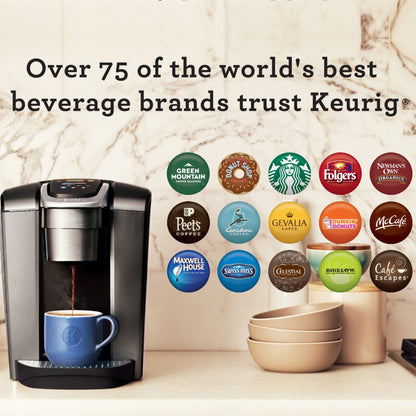 Keurig K-Elite Single-Serve K-Cup Pod Coffee Maker, Brushed Slate