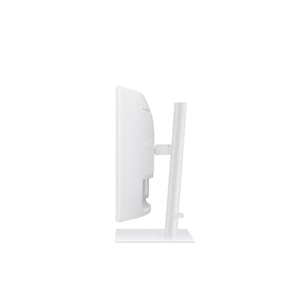 Samsung 34” ViewFinity (S65TC) Series Ultra-WQHD 1000R Curved Computer Monitor, HDR10, 100Hz, AMD FreeSync, Thunderbolt 4, Height Adjustable Stand, Built-in Speakers, Eye Care, LS34C650TANXGO, 2024