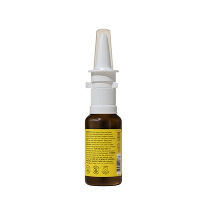 Beekeeper's Naturals Propolis Nasal Rinse Spray Max, Relief for Adults w/Eucalyptus, Oregano & Saline, Clears Nasal Congestion, Moisturizes Sinus Canal, & Decongest Sinus Cavities, 1 fl oz