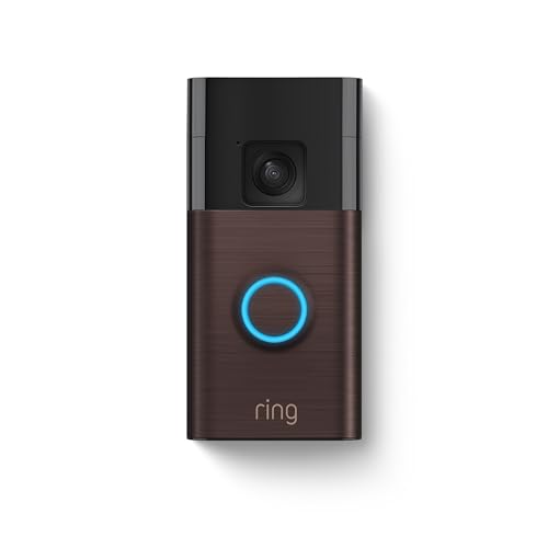 All-new Ring Battery Doorbell, Head-to-Toe Video, Live View with Two-Way Talk, and Motion Detection & Alerts (2024 release), Venetian Bronze