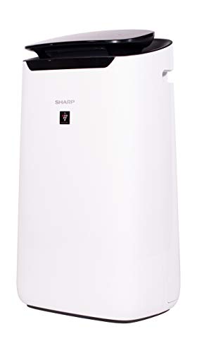 SHARP Smart Air Purifier for XL Rooms – Covers up to 2,430 sqft in one hour, Compatible w/Alexa, True HEPA Filter Air Purifier for Living Room, Dust, Smoke, Pollen - FXJ80UW