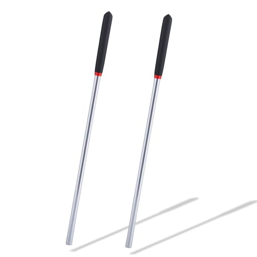 Busieea 2 Pack 16 Inch Garage Winding Rods 0.5" Steel Torsion Spring