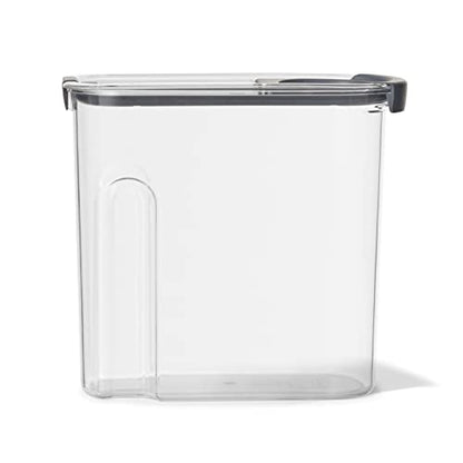 Rubbermaid Brilliance Airtight Cereal Food Storage Container, Shatterproof, BPA-Free and Dishwasher-Safe, 32oz Capacity