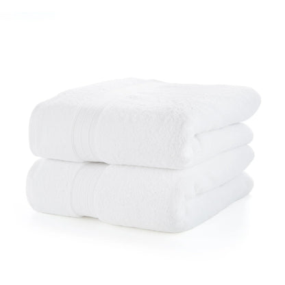 Mellanni Bath Sheets 100% Cotton Towels 35"x70", 2 Pack, White