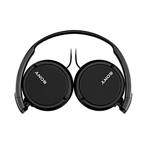 Sony ZX Series Wired On-Ear Headphones, Black MDR-ZX110