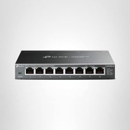 TP-Link TL-SG108S-M2 | 8-Port Multi-Gigabit 2.5G Ethernet Switch | Unmanaged Network Switch | Ethernet Splitter | Plug & Play | Desktop/Wall Mount | Silent Operation