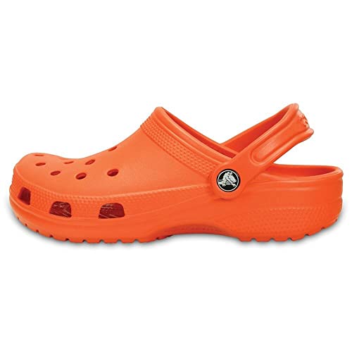 Crocs Unisex Men's and Women's Classic Clog (Retired Colors), Tangerine, 6 US