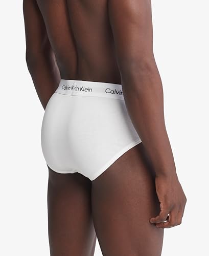 Calvin Klein Men's Cotton Stretch 3-Pack Brief, 3 White, XX-Large