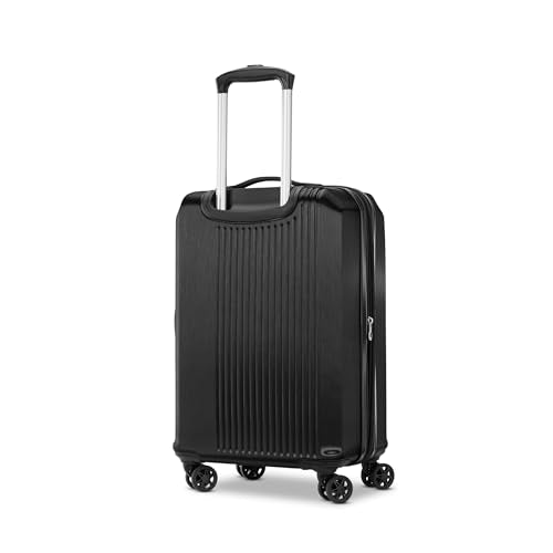Samsonite Alliance SE Hardside Luggage with Spinner Wheels, Lightweight, MEDIUM SPINNER, BASS BLACK