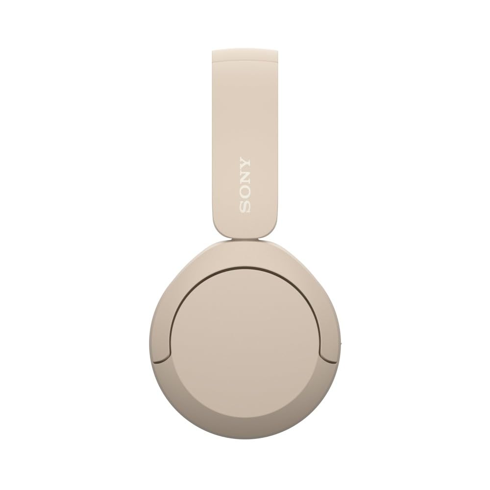 Sony WH-CH520 Wireless Headphones Bluetooth On-Ear Headset with Microphone, Cappuccino