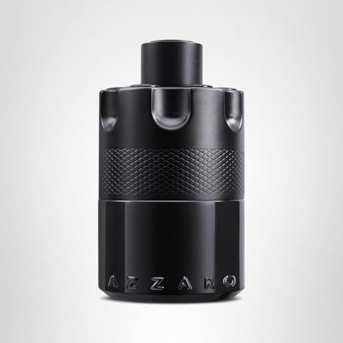 Azzaro The Most Wanted Eau de Parfum Intense - Long Lasting Woody Ambery Spicy Fougère Cologne for Men - With Notes of Bold Woody Accord, Spicy Cardamom, and Addictive Toffee Accord - 3.3 Fl Oz