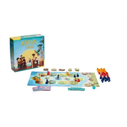 CATAN Junior Board Game - Swashbuckling Adventure for Young Pirates! Strategy Game, Fun Family Game for Kids and Adults, Ages 6+, 2-4 Players, 30 Minute Playtime, Made by CATAN Studio