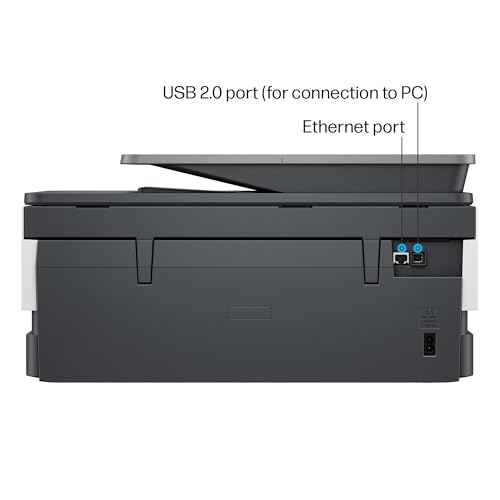 HP OfficeJet Pro 8125e Wireless All-in-One Color Inkjet Printer, Print, scan, Copy, ADF, Duplex Printing, Home & Office, 3 Months of Instant Ink Included (405T6A)
