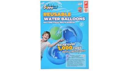 12Pcs Reusable Water Balloons, Pool Beach water Toys for Boys and Girls, Outdoor Summer Toys for Kids Ages 3-12