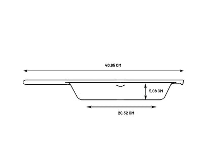 Lodge Cast Iron Buffalo Nickel Skillet, 10.25 Inch