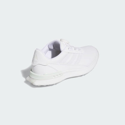adidas Women's S2G Spikeless BOA 24 Golf Shoes, Footwear White/Crystal Jade, 5.5