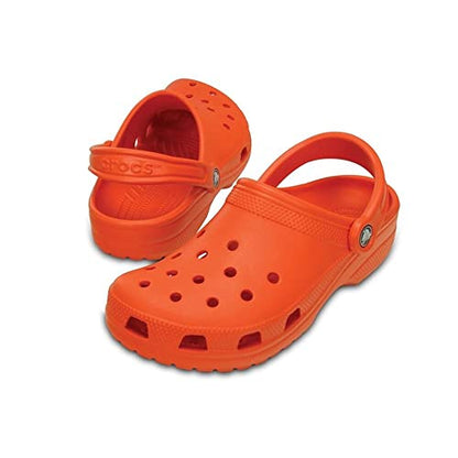 Crocs Unisex Men's and Women's Classic Clog (Retired Colors), Tangerine, 6 US