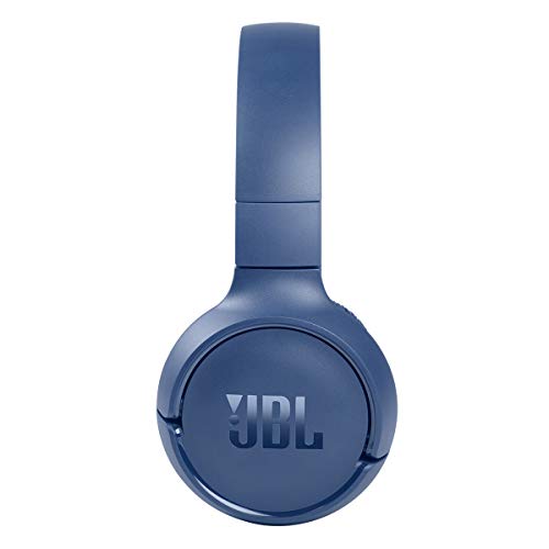 JBL Tune 510BT: Wireless On-Ear Headphones with Purebass Sound - Blue, Medium