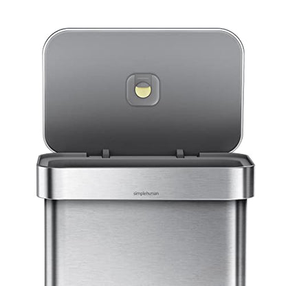 simplehuman All-Natural Odor-Absorbing System, Odorsorb Pod Refill, 4 Pods, Fit inside Close-lid Trash Cans