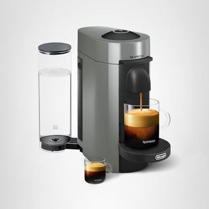 De'Longhi Nespresso Vertuo Plus Coffee and Espresso Maker by De'Longhi, Grey