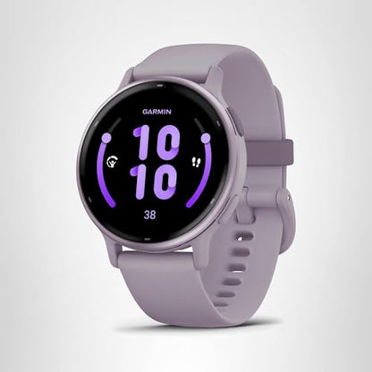 Garmin vívoactive 5, Health and Fitness GPS Smartwatch, AMOLED Display, Up to 11 Days of Battery, Orchid