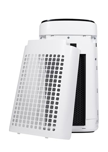 SHARP Smart Air Purifier for XL Rooms – Covers up to 2,430 sqft in one hour, Compatible w/Alexa, True HEPA Filter Air Purifier for Living Room, Dust, Smoke, Pollen - FXJ80UW