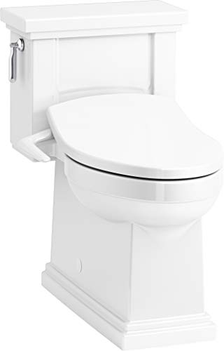 KOHLER 5724-0 PureWash M250 Elongated Bidet Toliet Seat, Manual Non-Electric Bidets for Existing Toilets, Adjustable Bidet Sprayer, White