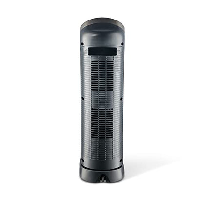 Lasko Oscillating Digital Ceramic Tower Heater for Home with Adjustable Thermostat, Timer and Remote Control, 23 Inches, 1500W, Silver, 755320, 8.5″L x 7.25″W x 23″H, Silver