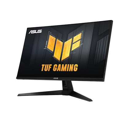 ASUS TUF Gaming 27” 1440P HDR Monitor (VG27AQ3A) – QHD (2560 x 1440), 180Hz, 1ms, Fast IPS, 130% sRGB, Extreme Low Motion Blur Sync, Speakers, Freesync Premium, G-SYNC Compatible, HDMI, DisplayPort