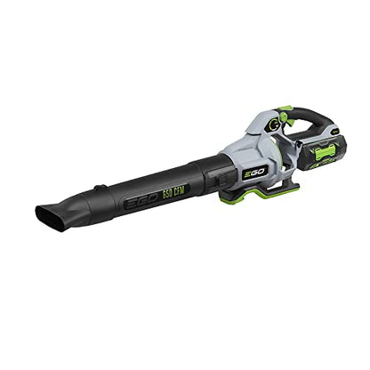 EGO Power+ LB6504 650 CFM Variable-Speed 56-Volt Lithium-ion Cordless Leaf Blower 5.0Ah Battery and Charger Included, Black