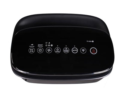 SHARP Smart Air Purifier for XL Rooms – Covers up to 2,430 sqft in one hour, Compatible w/Alexa, True HEPA Filter Air Purifier for Living Room, Dust, Smoke, Pollen - FXJ80UW