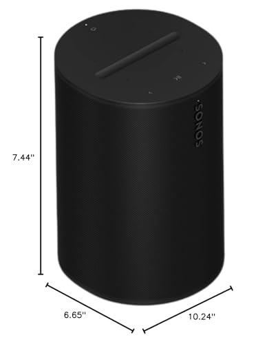 Sonos Era 100 - Black - Wireless, Alexa Enabled Smart Speaker