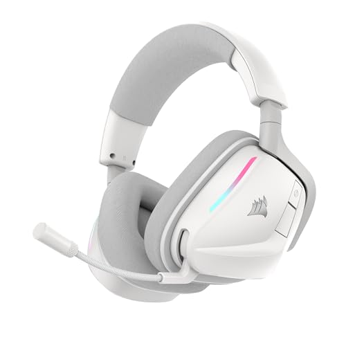 Corsair Void v2 Wireless Bluetooth PC PS5 Switch Gaming Headset – White