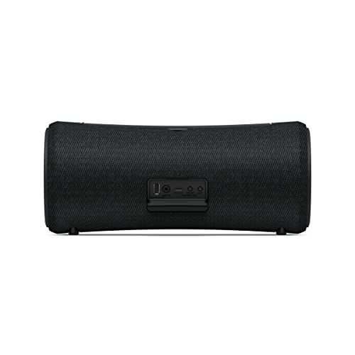 Sony SRS-XG300 X-Series Wireless Portable-Bluetooth Party-Speaker IP67 Waterproof and Dustproof with 25 Hour-Battery and Retractable Handle, Black- New
