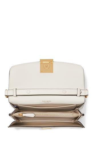 kate spade new york Dakota Smooth Leather Small Crossbody, Cream